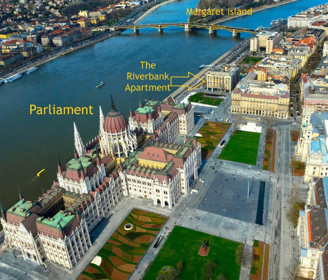 Riverbank Apartment At Parliament Budapest Exterior photo